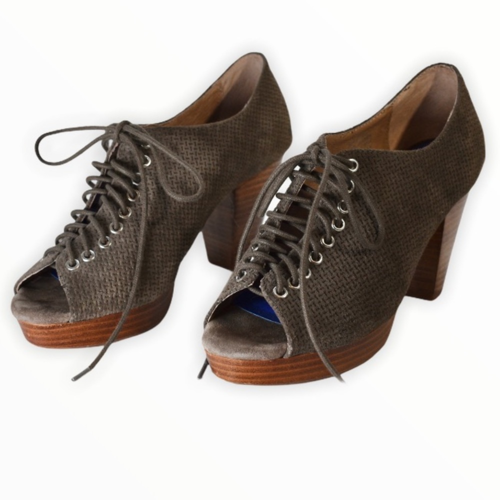 Jeffrey Campbell Anthropologie Rooster Booties 7